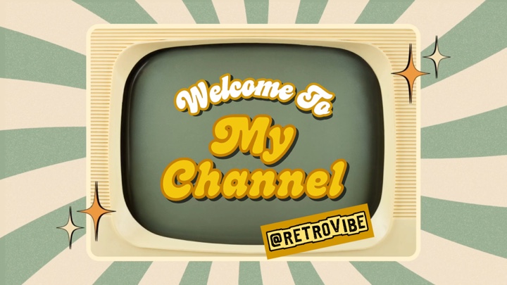 Retro-TV-Öffnung