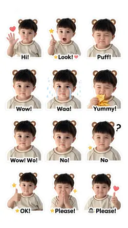 Sticker AI Cute