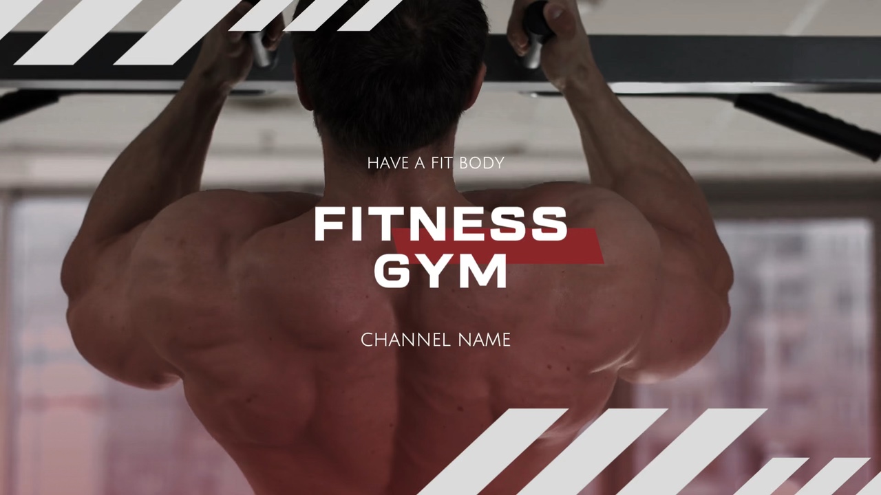 Plantilla de fitness