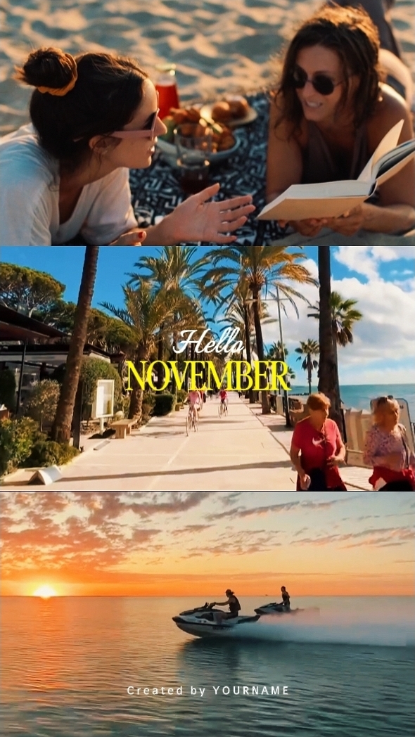 Olá novembro 