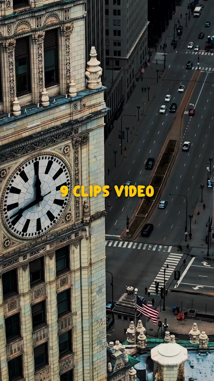 9 clips vidéo