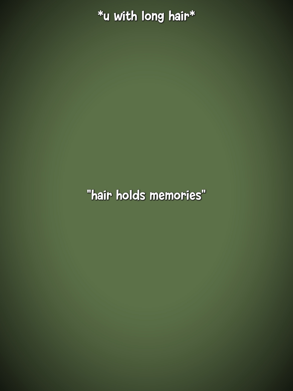 Les cheveux gardent des souvenirs 