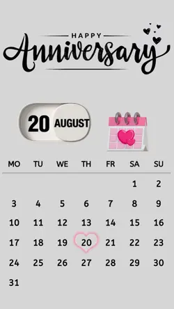 Anniversary 20August