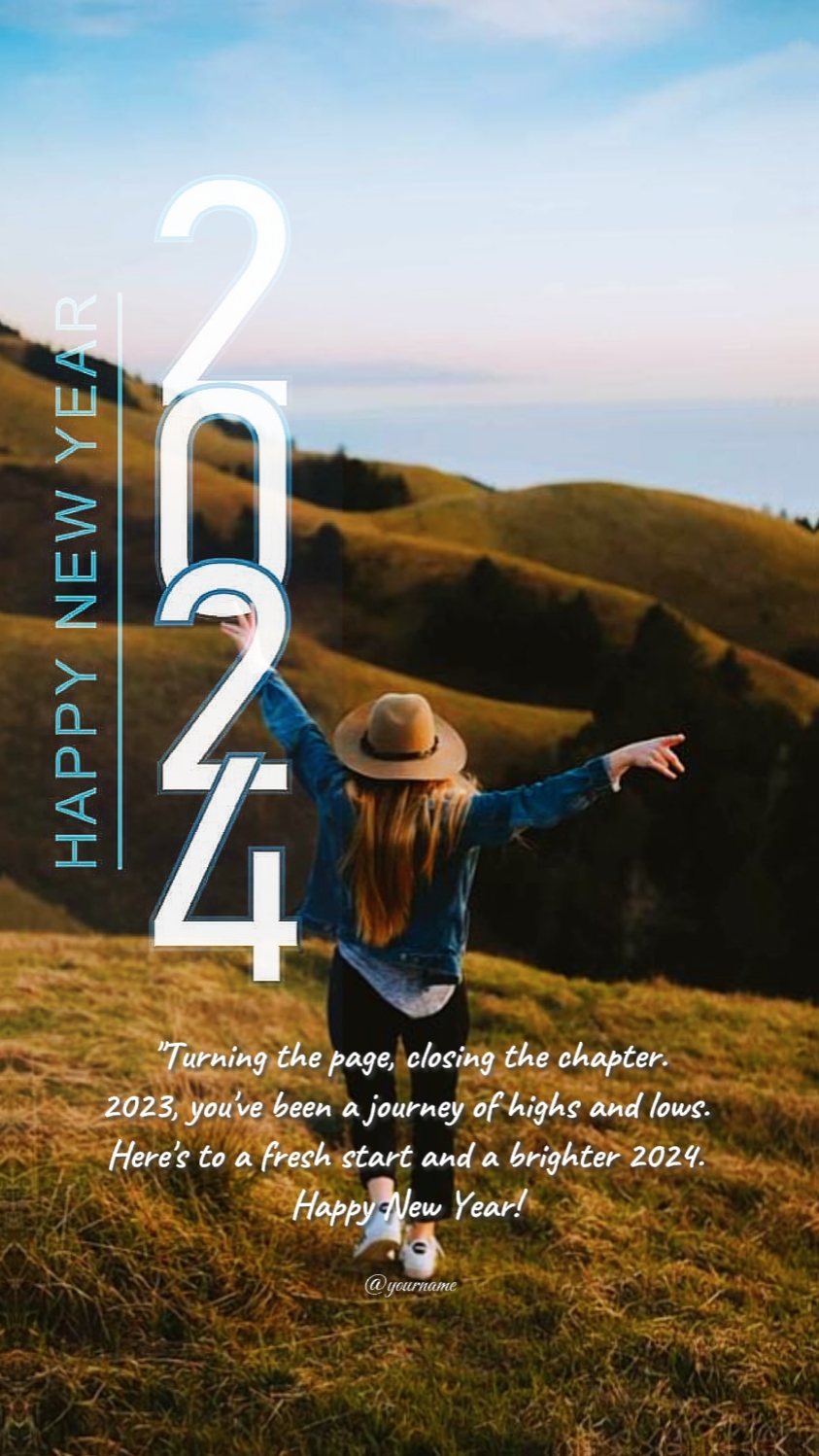 happy new year 2024