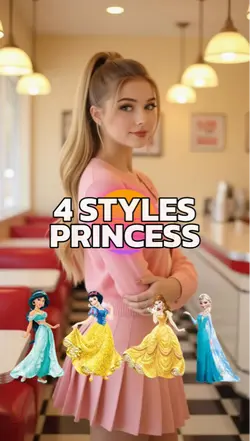 4 styles princess 