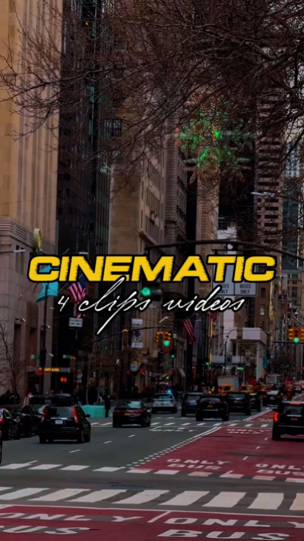 4 CLIPS CINEMATIC