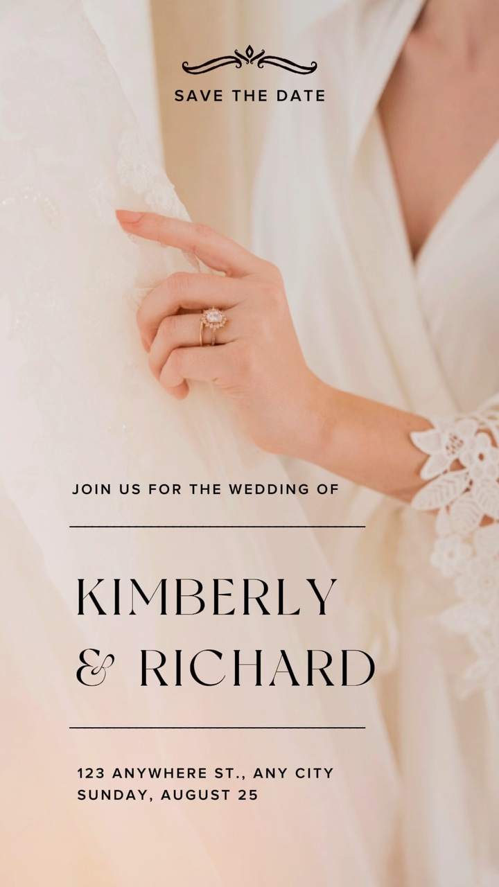 invitation : mariage
