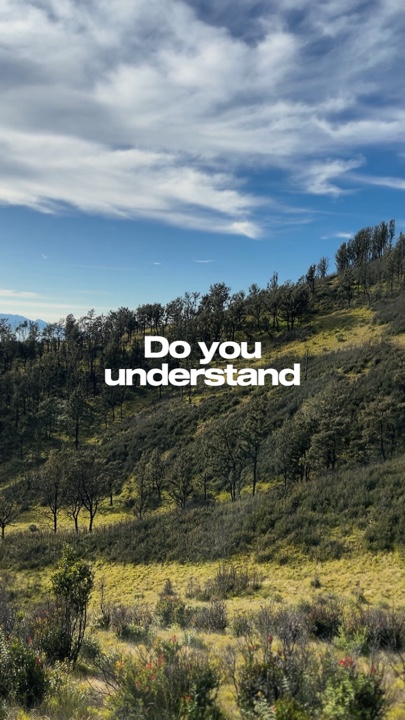 do you understand?