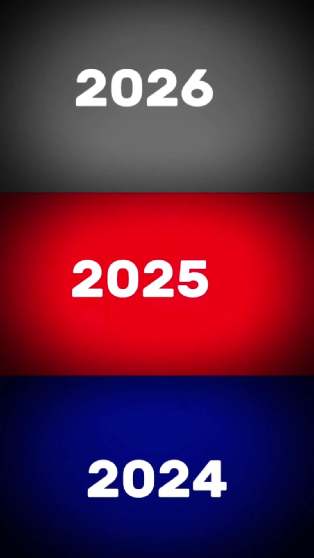 2024 / * 2025 / * 2026