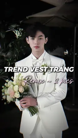 Trend Vest Trắng