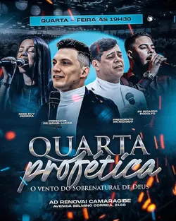 cartaz de culto 