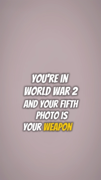 your weapon