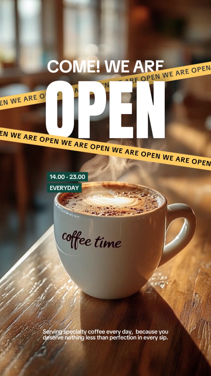 Openaing cafe 🍃