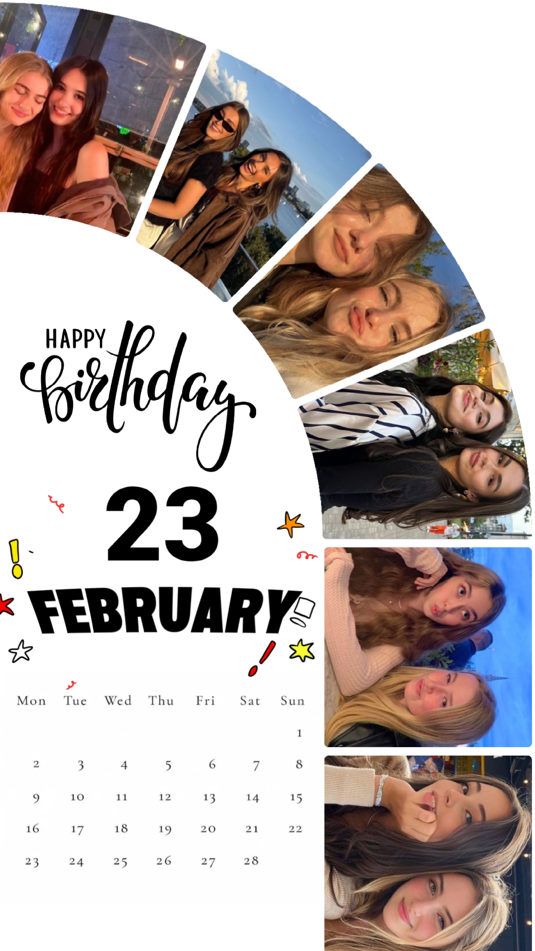 FELIZ CUMPLEAÑOS 23 DE FEBRERO DE 2026