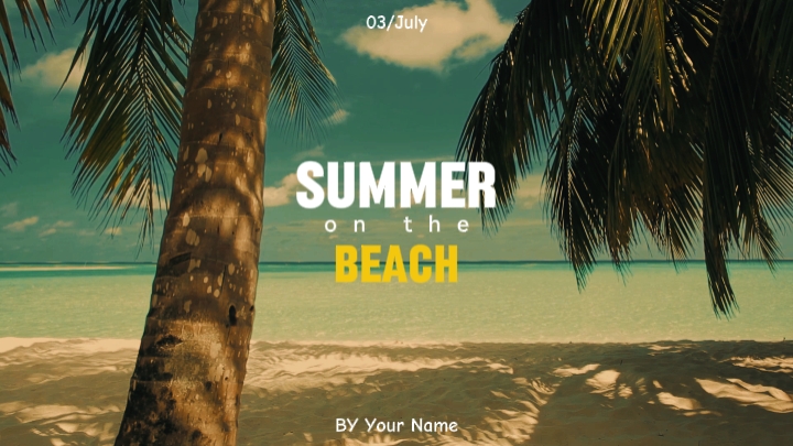 Verano en la playa