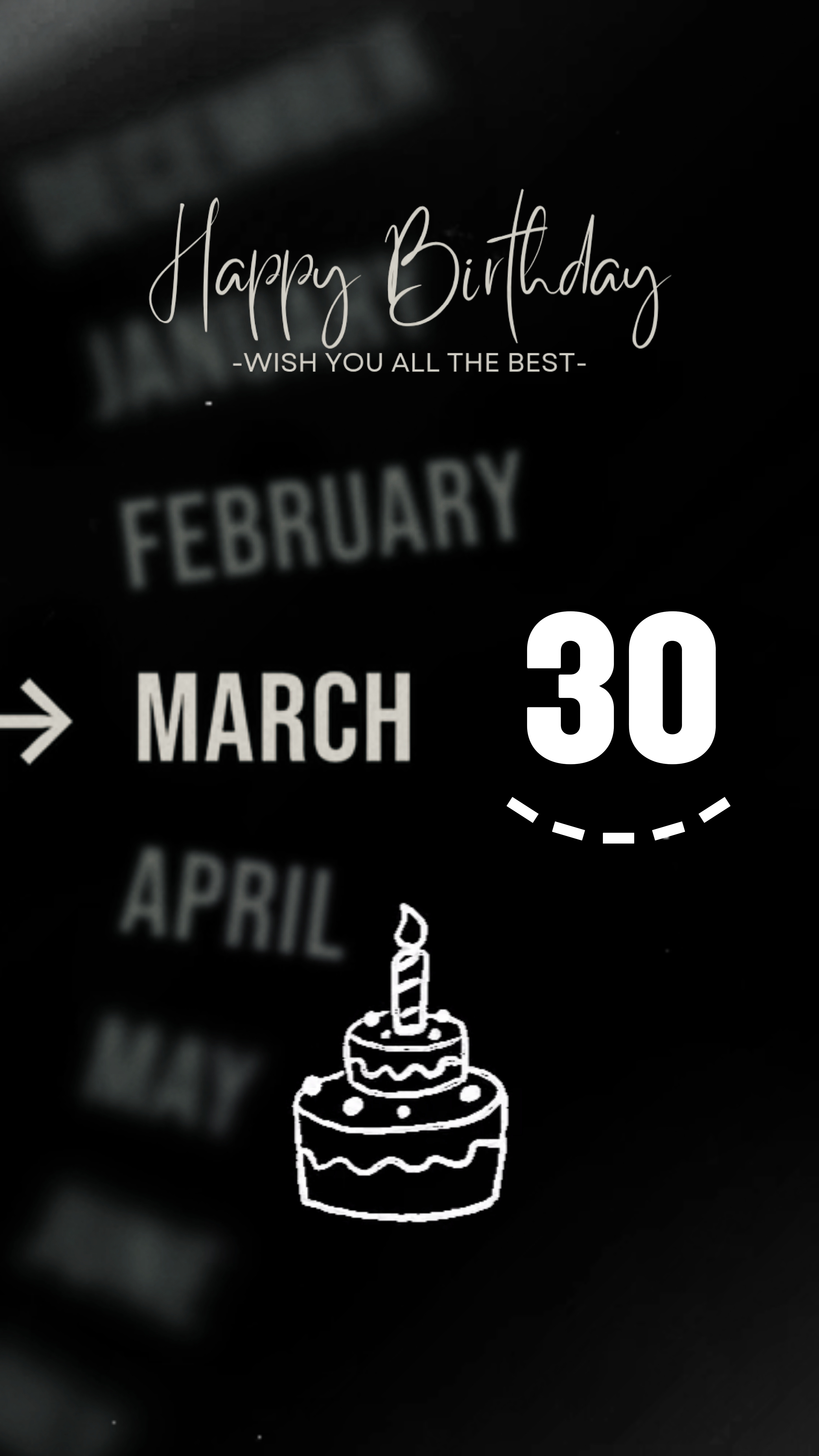 ULANG TAHUN 30 MARET