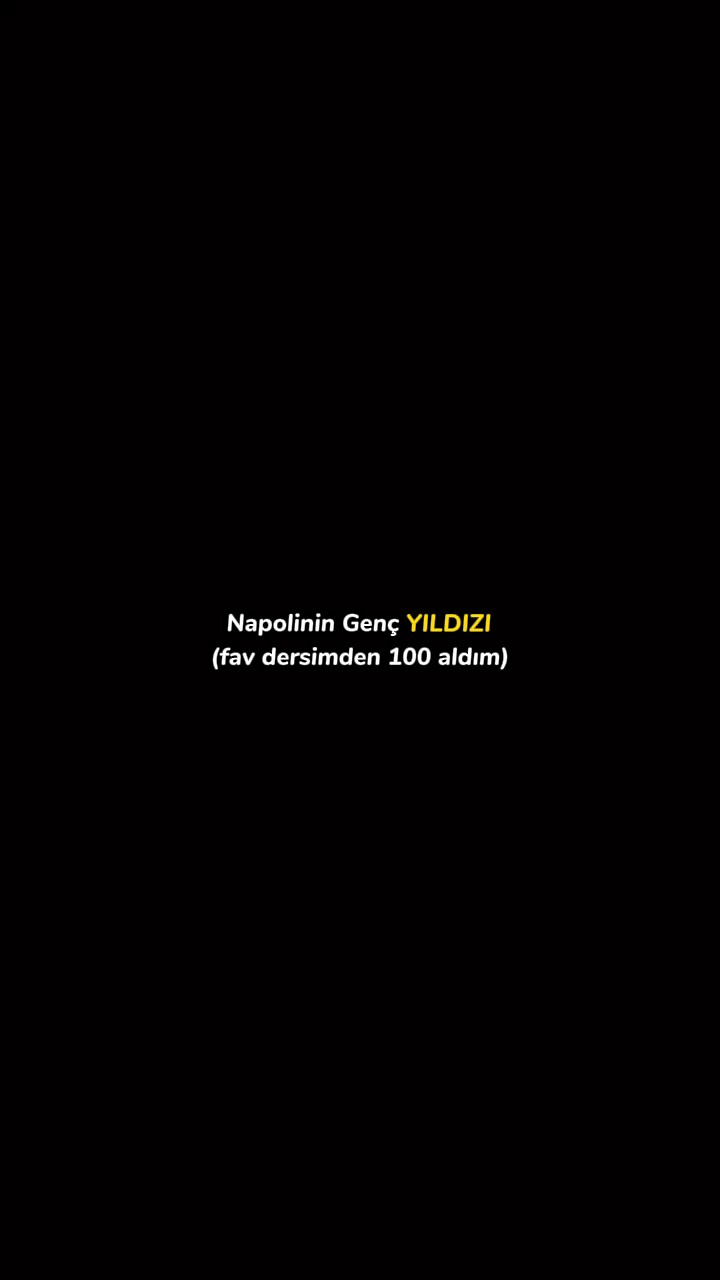 Napolinin Genç YILDI