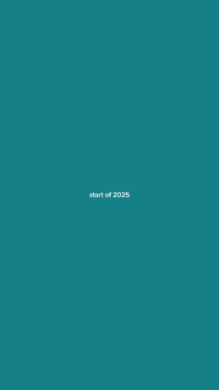 Comienzo de 2025 hasta el final
