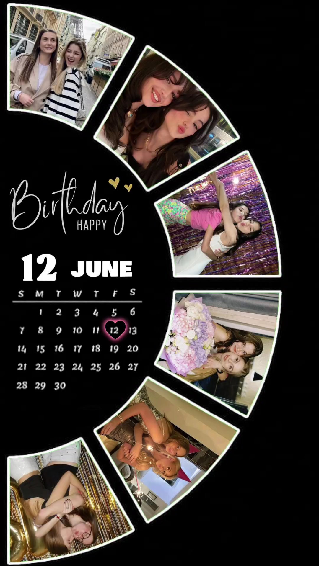 Anniversaire 12 juin