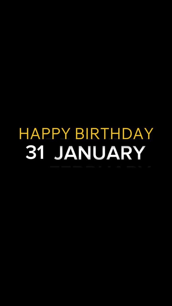 ULANG TAHUN 31 JANUARI 