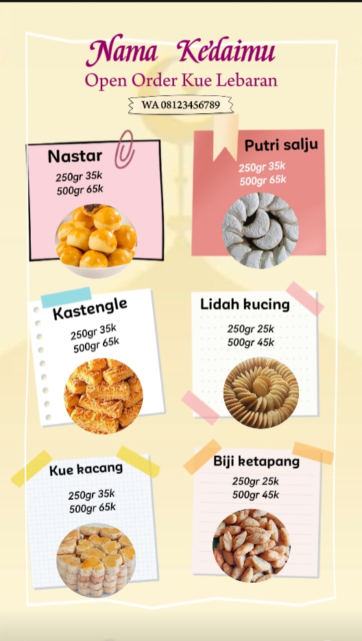 Promo Kue Lebaran