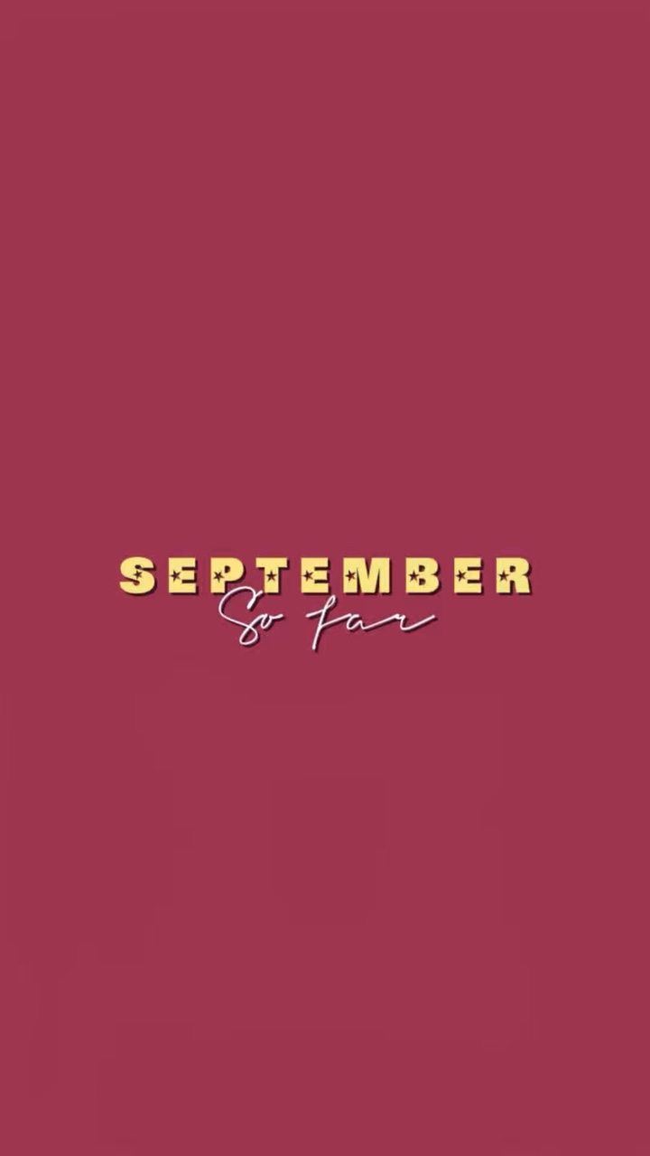 Septiembre Hasta ahora