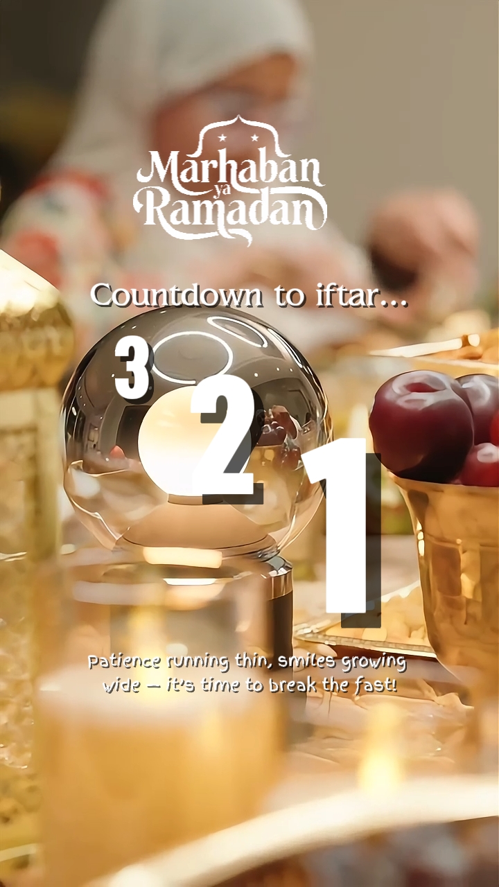 Countdown to iftar