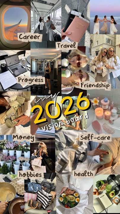 my 2026 vision board