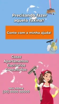 ANÚNCIO DE DIARISTA