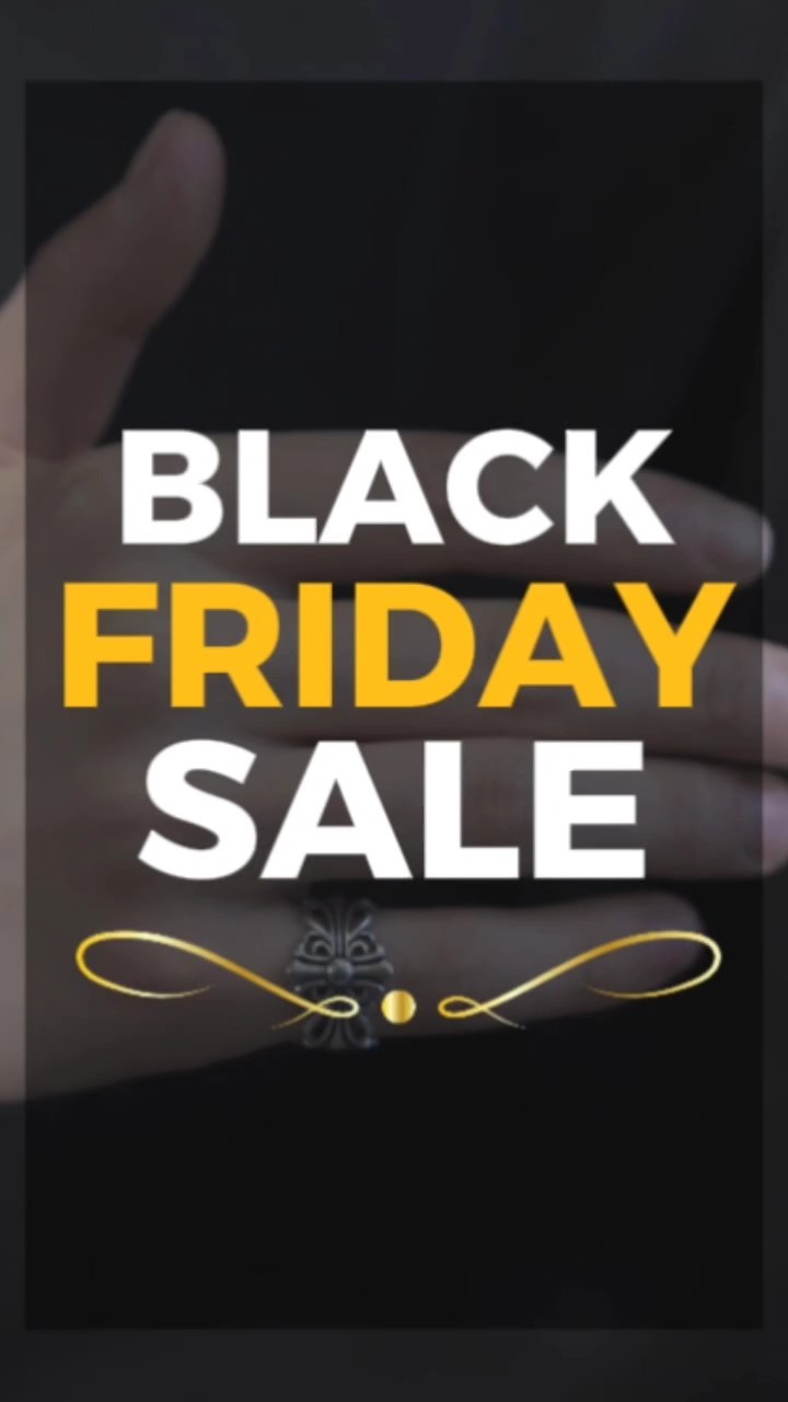 Présentoir de produits de bijoux spécial Black Friday en minimaliste 