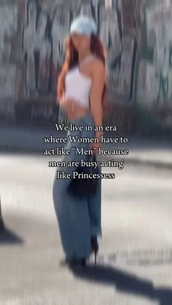 Women act like 