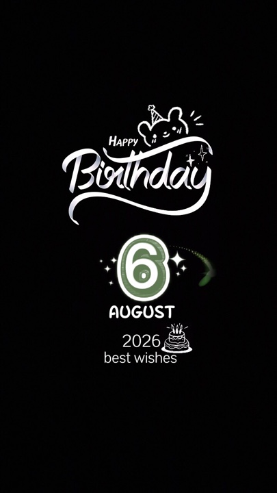 Hbd 6 Agustus 2026