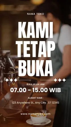 kami tetap buka