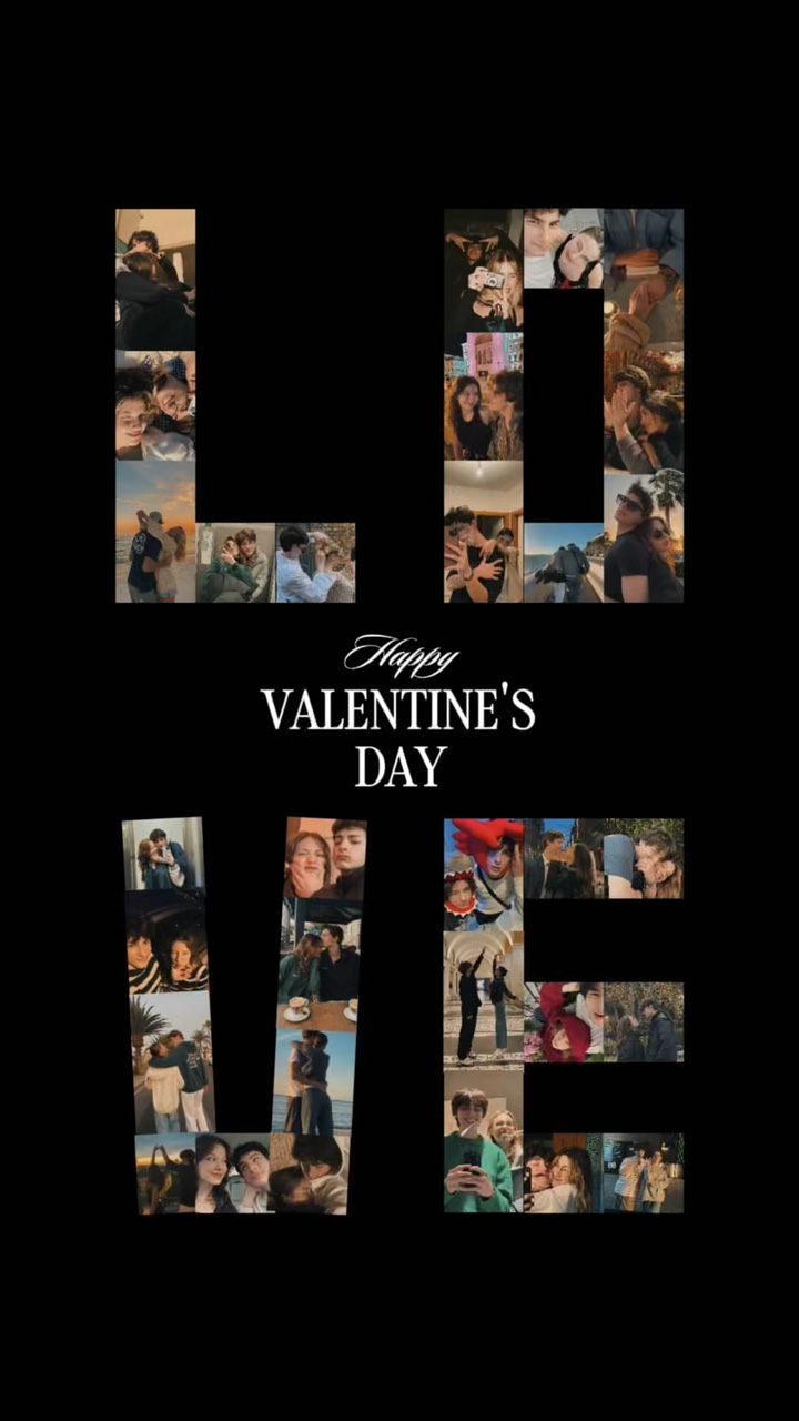 Valentine collage 🤍