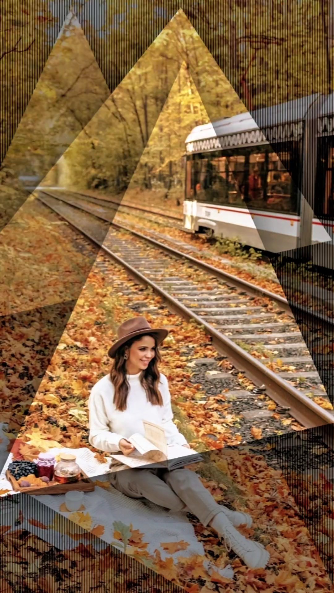 Autumn photo collage