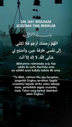 doa kesedihan