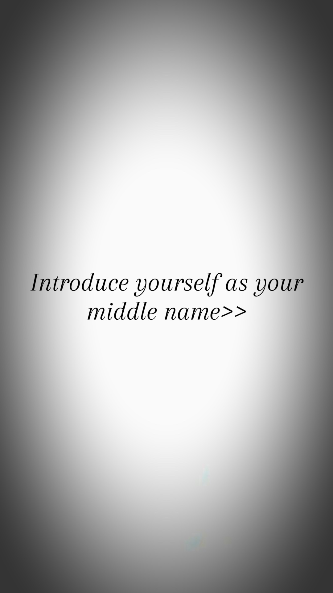 Introduce yoursel