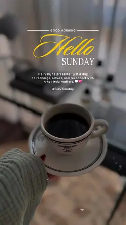 Hello Sunday 🤍