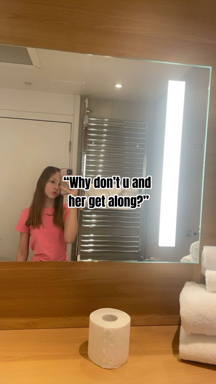 Begging on her knees