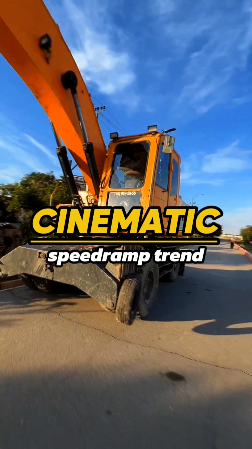 Rampa de velocidade cinematográfica