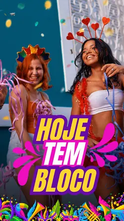HOJE TEM BLOCO 