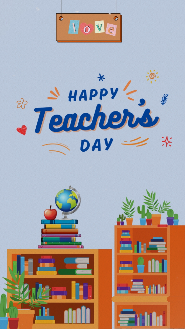 Feliz dia do professor