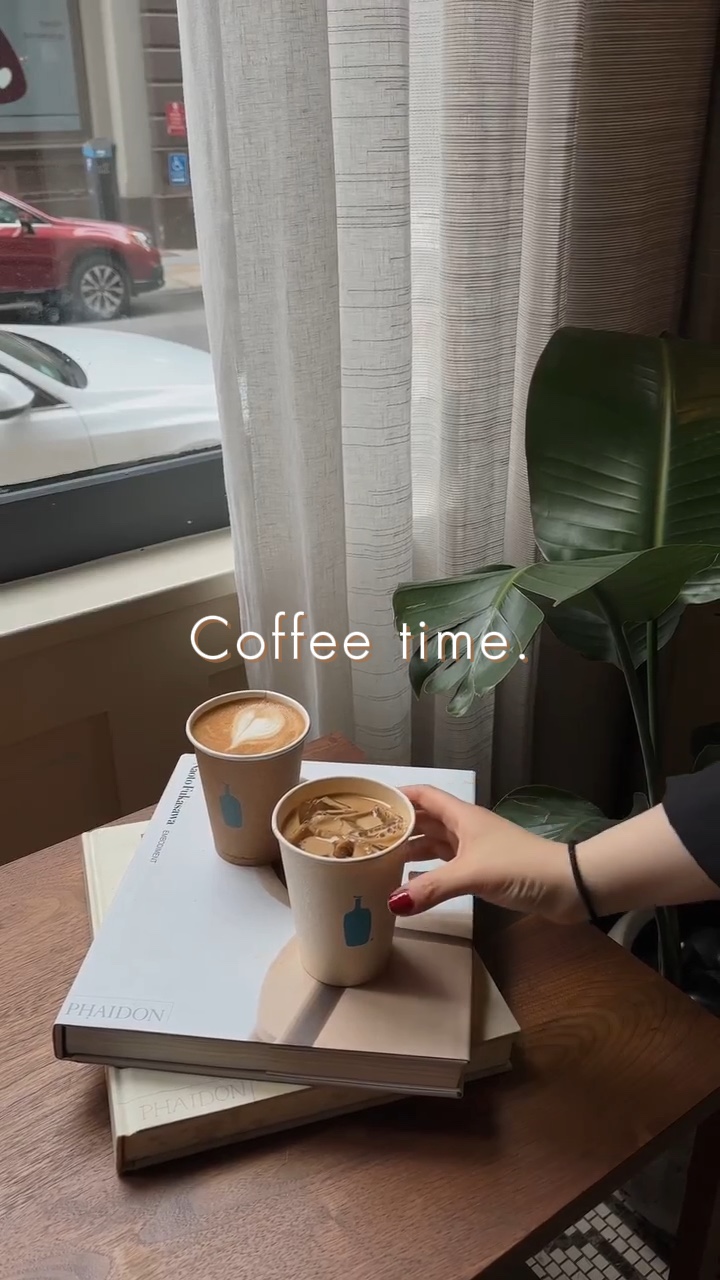 Waktunya minum kopi.