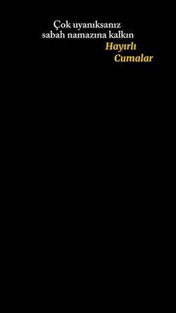 Hayırlı Cumalar