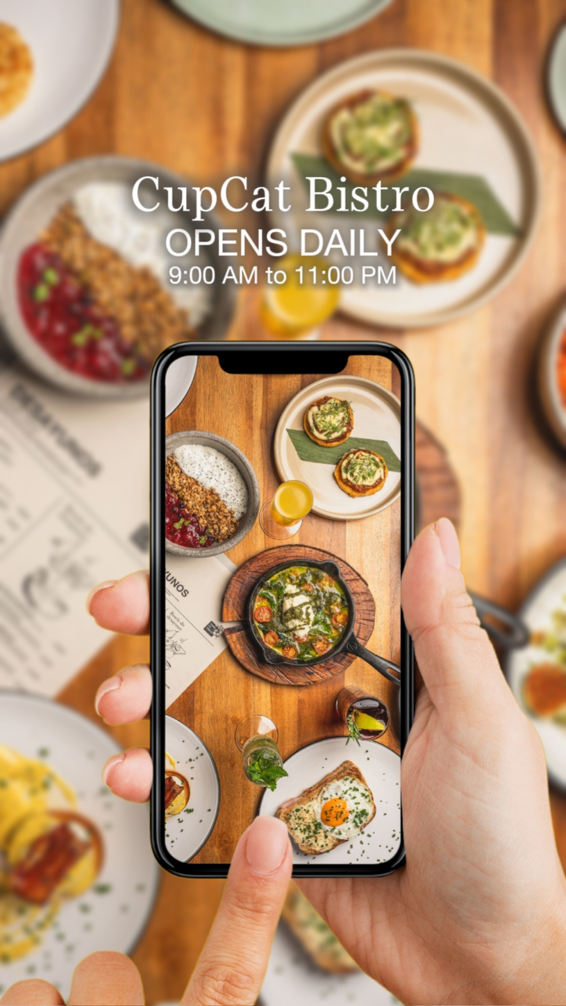 Anúncio de comida Cafe Resto