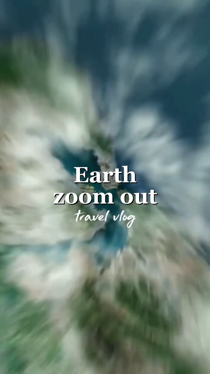 Zoom arrière de la Terre