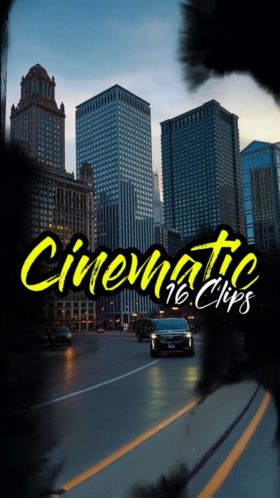 16 CLIPS CINEMATIC 