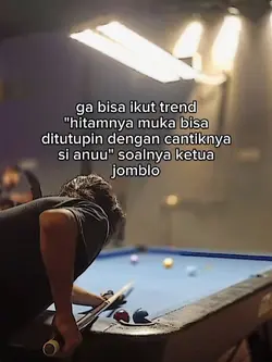 gak bisa ikut trend 