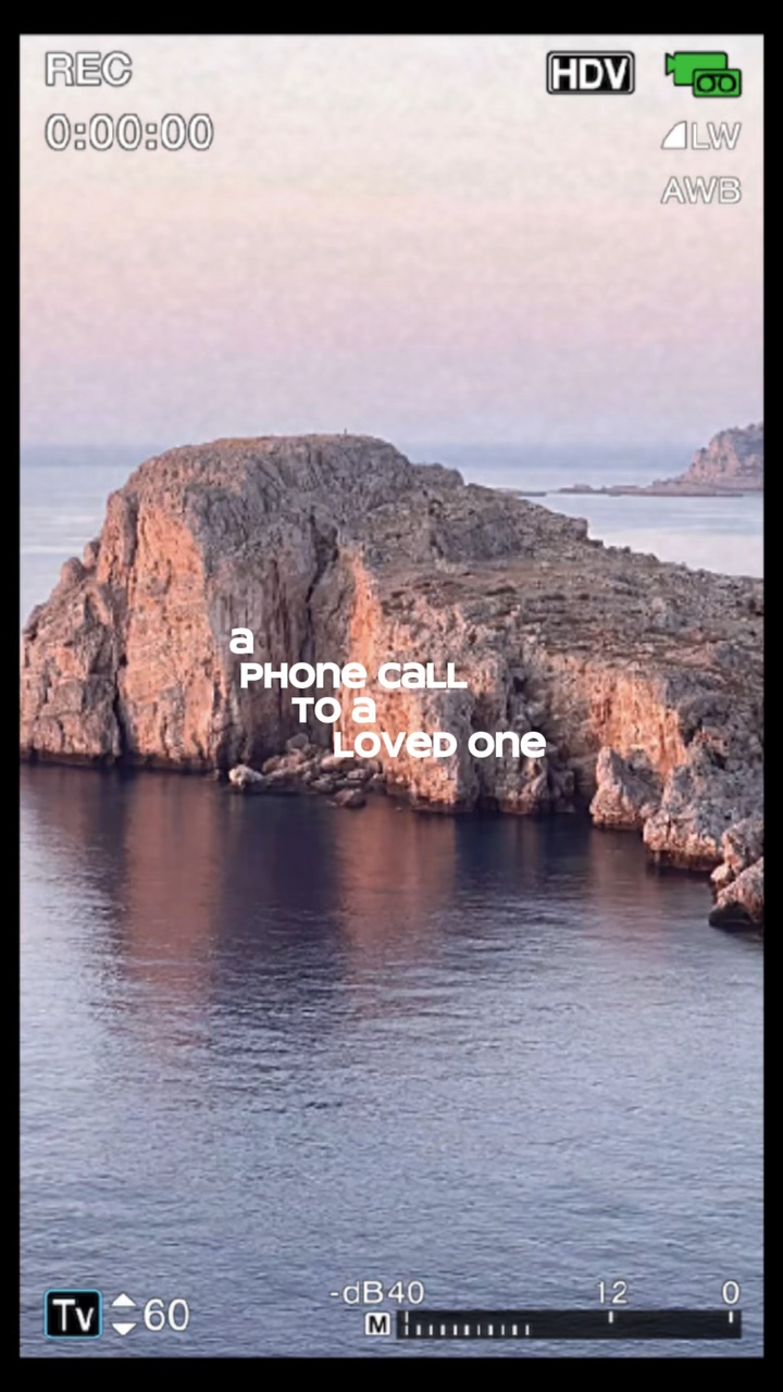 Um telefonema para um 