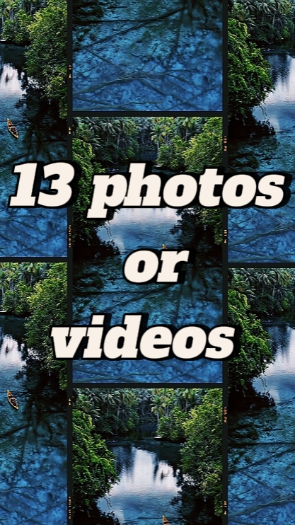 13 fotos ou vídeos 